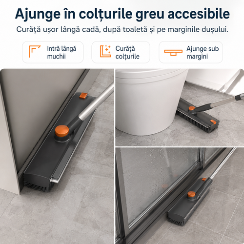 Perie Extensibilă pentru Curățenie Grea