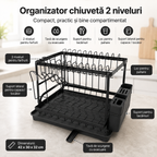 Organizator Solid pentru Chiuvetă și Vase