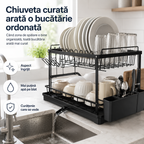 Organizator Solid pentru Chiuvetă și Vase