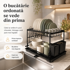 Organizator Solid pentru Chiuvetă și Vase